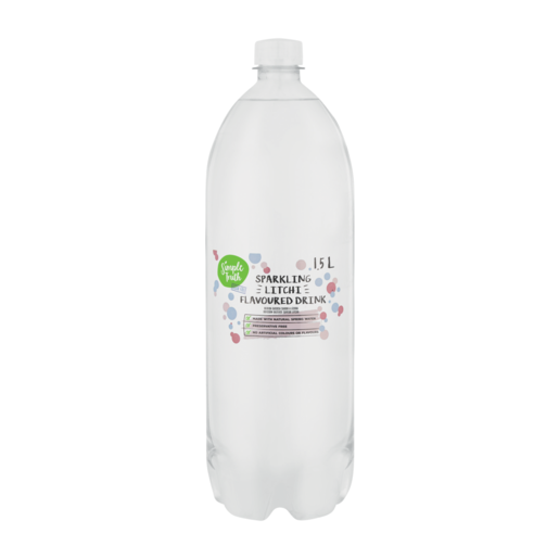 Simple Truth Litchi Flavoured Sparkling Drink 1.5L