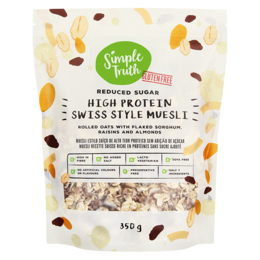 Simple Truth Gluten Free High Protein Swiss Style Muesli 350g