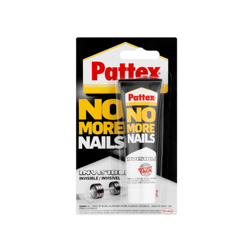 Pattex No More Nails Invisible Construction Adhesive 40g