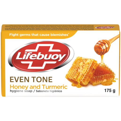 Lifebuoy Even Tone Honey & Turmeric Hygiene Bath Soap 175g