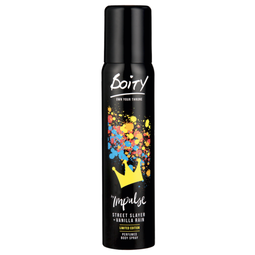 Impulse Boity Street Slayer & Vanilla Rain Perfumed Body Spray 90ml