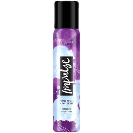Impulse Purple Petals & Smokey Sky Ladies Body Spray 90ml