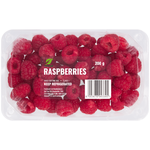 Raspberries 200g