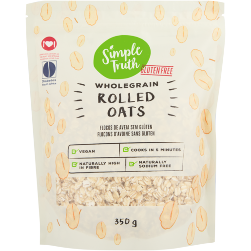Simple Truth Gluten Free Wholegrain Rolled Oats 350g
