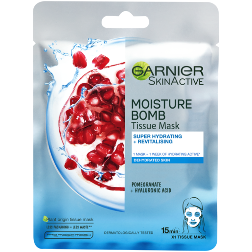 Garnier SkinActive Moisture Bomb Tissue Mask With Pomegranate Extract