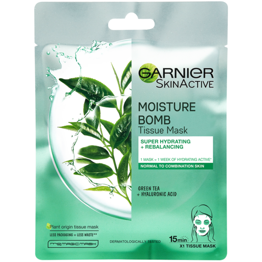Garnier SkinActive Moisture Bomb Tissue Mask With Green Tea Extract