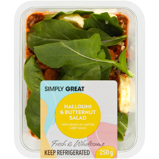 Simply Great Halloumi, Butternut & Grain Salad 250g