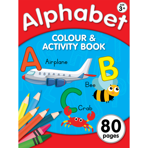 Educational Workbook Alphabet 80 Page