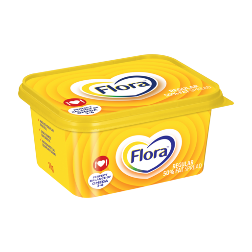 Flora Regular 50% Fat Spread 1kg