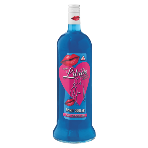Eilandtzicht Blue Libido Spirit Cooler Bottle 750ml
