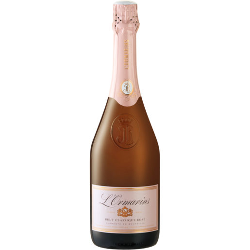 L'Ormarins Brut Classique Rosé Wine Bottle 750ml
