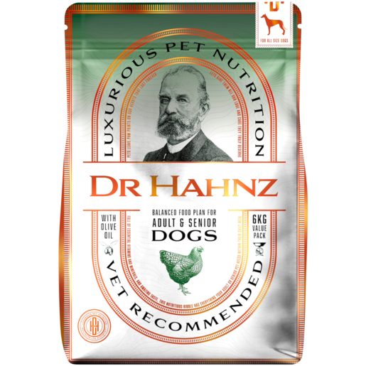 Dr Hahnz Chicken & Broccoli Flavoured Dog Food 6kg