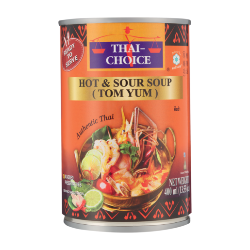 Thai-Choice Tom Yum Hot & Sour Soup 400ml
