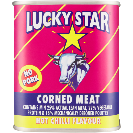 Lucky Star Hot Chilli Flavoured Corned Meat 300g