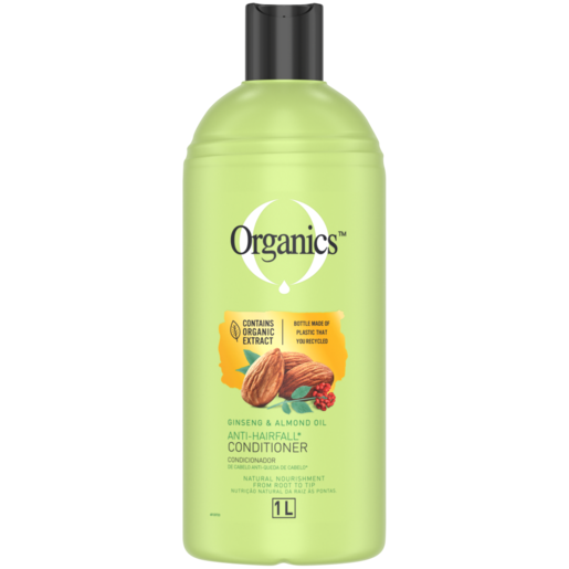 Organics Ginseng & Almond Oil Anti-Hairfall Conditioner 1L