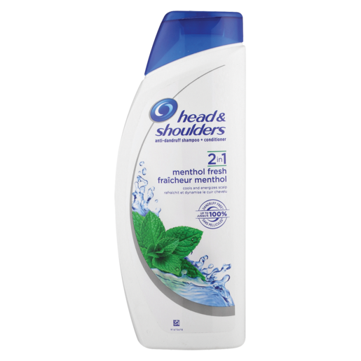 Head & Shoulders 2-In-1 Menthol Fresh Shampoo 600ml