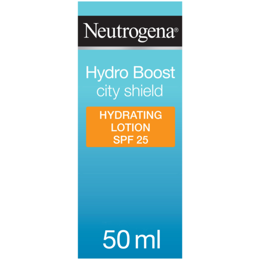 Neutrogena Hydro Boost City Shield SPF 25 Hydrating Lotion 50ml