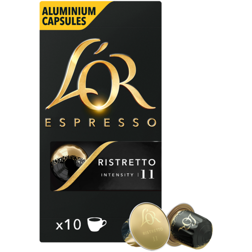 L'or Espresso Ristretto Coffee Capsules 10 Pack