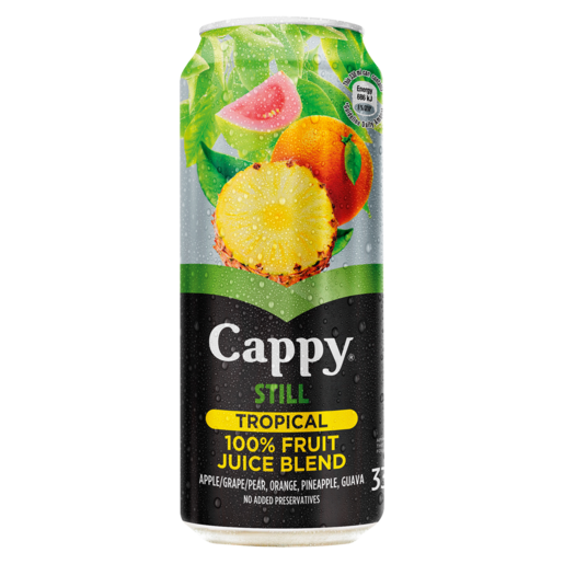 Cappy Still Tropical Flavoured Fruit Juice Can 330ml