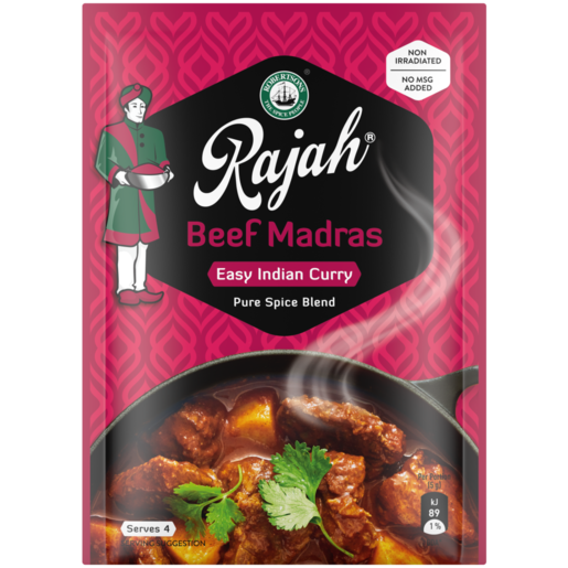 Rajah Beef Madras Cook-In-Sauce Sachet 15g
