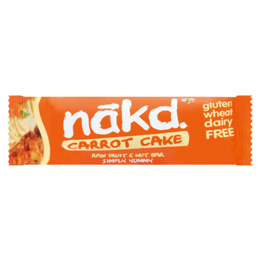 Nakd Carrot Cake Raw Fruit & Nut Bar 35g