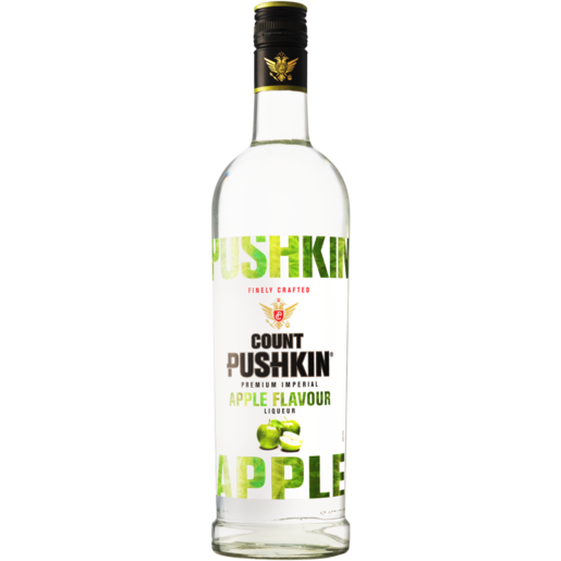 Count Pushkin Apple Liqueur Bottle 750ml