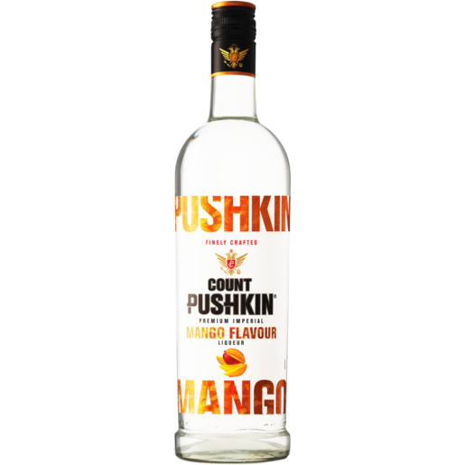 Count Pushkin Mango Liqueur Bottle 750ml