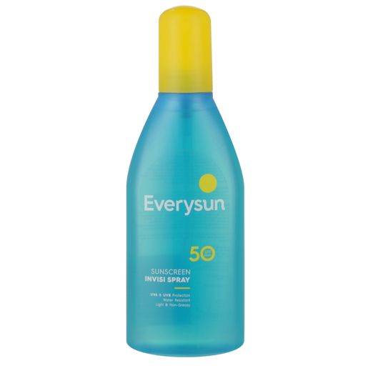 Everysun SPF50 Sunscreen Invisi Spray 200ml