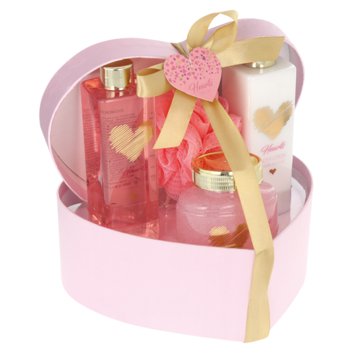 Love Spell Rose Water Bath Gift set 4 Piece
