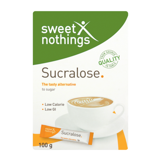 Sweet Nothings Sucralose Sweetener 100 x 1g