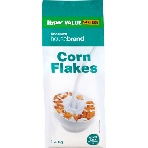 Hyper Value Checkers Housebrand Corn Flakes 1.4kg