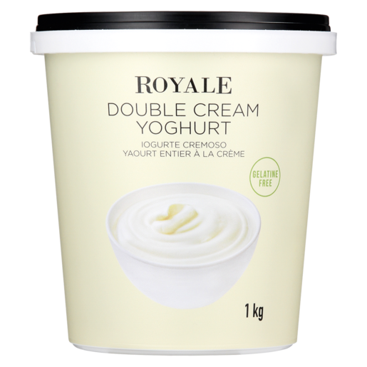 Royale Double Cream Yoghurt 1kg
