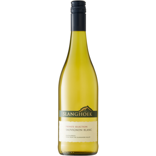 Slanghoek Private Selection Sauvignon Blanc White Wine Bottle 750ml