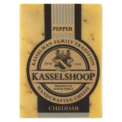Kasselshoop Pepper Cheddar Cheese Pack 200g