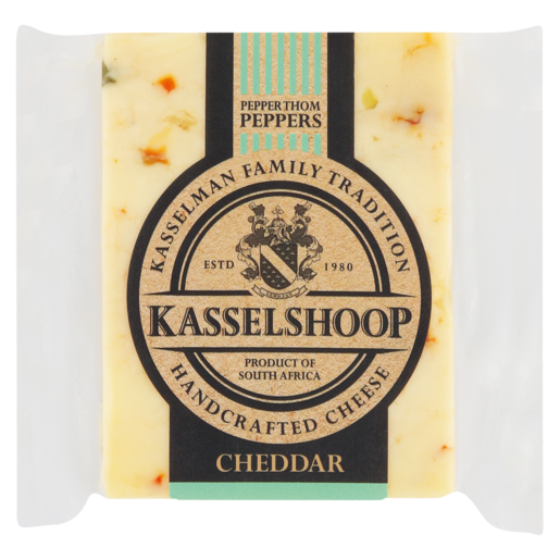 Kasselshoop Paprika Cheddar Cheese Pack 200g