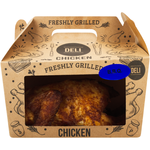 Deli Freshly Grilled Free Range Whole Barbeque Chicken