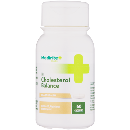 Medirite Pharmacy Cholesterol Balance Capsules 60 Pack