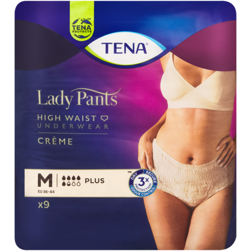 Tena Creme Medium OTC Edition Lady Pants 9 Pack