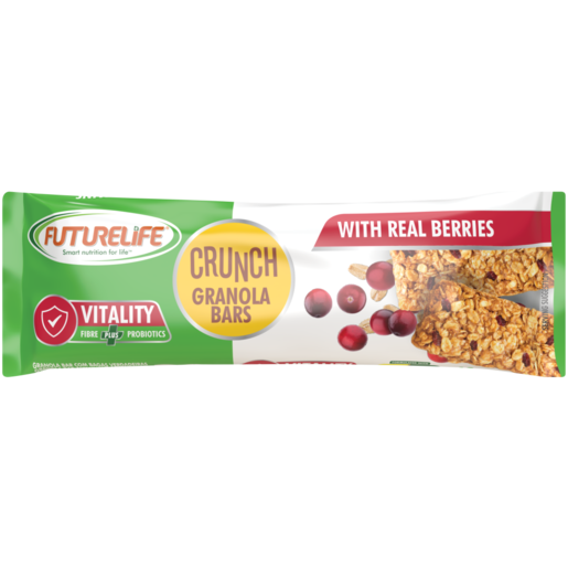 Futurelife Crunch Vitality With Real Berries Granola Bar 40g
