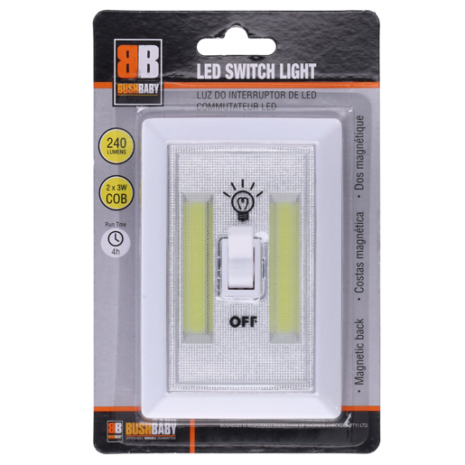 Bushbaby Super LED Power Switch 240 Lumens