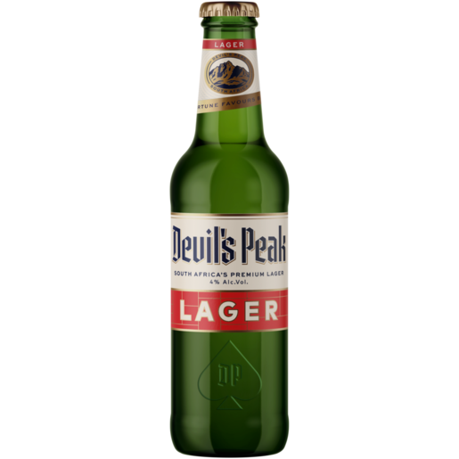 Devil's Peak Lager Bottle 330ml