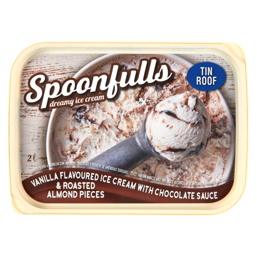 Spoonfulls Tin Roof Ice Cream 2L
