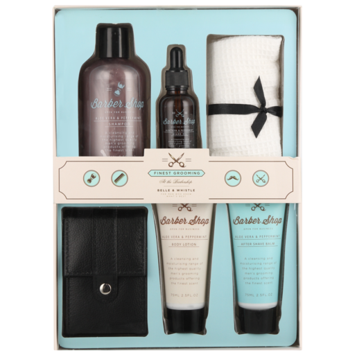 Barber Shop Belle & Whistle Grooming Kit 6 Piece