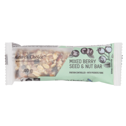 Nature's Choice Mixed Berry Seed & Nut Bar 40g