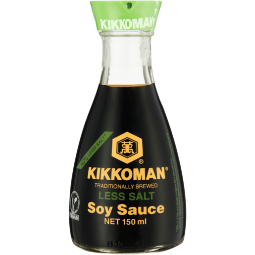 Kikkoman Less Salt Soy Sauce 150ml 