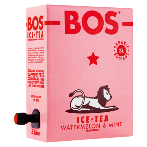 BOS Watermelon & Mint Ice Tea Box 3L