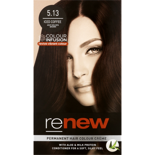 Renew Iced Coffee Ashy Golden Brown  Permanent Hair Colour Créme 50ml |  Hair Colourants & Dyes | Hair Care | Health & Beauty | Checkers ZA