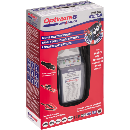 OptiMate 6 Smart Battery Charger with Temperature Compensation Review Video