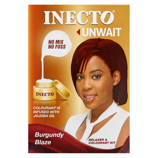 Inecto Unwait Burgundy Blaze Hair Colour & Relaxer