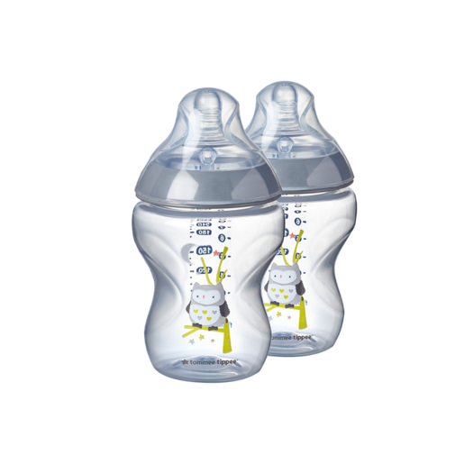Tommee Tippee Pip The Panda Decorated Bottle 0+ Months 260ml (Assorted Item - Supplied At Random)